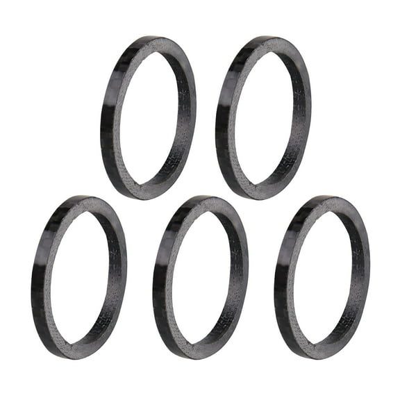 5 Pcs Lightweight Bike Stem Headset Spacers Bicycles Headset Washer Bicycles Front Fork Stem Spacers Easy to Install