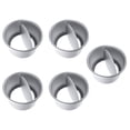 thumbnail image 1 of 5 Pcs Live Cake Mold Bread Pan Baking Tin 4x4 Baking Pan Baking Sheet Set Cheesecake Pans Cake Molds for Baking, 1 of 6