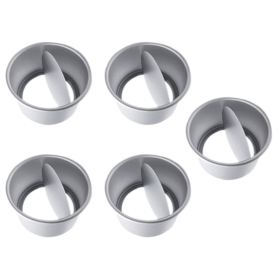 5 Pcs Live Cake Mold Bread Pan Baking Tin 4x4 Baking Pan Baking Sheet Set Cheesecake Pans Cake Molds for Baking