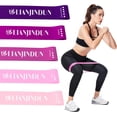 5 Pcs Loop Resistance Bands, Exercise Bands for Women Men, mini ...