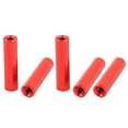 thumbnail image 1 of 5 Pcs M3 x 20mm Round Aluminum Column Alloy Standoff Spacer Stud Fastener Red, 1 of 1