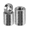 thumbnail image 1 of 5 Pcs MR106ZZ 6x10x3mm Double Shield Single Row Deep Groove Ball Bearings Silver Tone, 1 of 6
