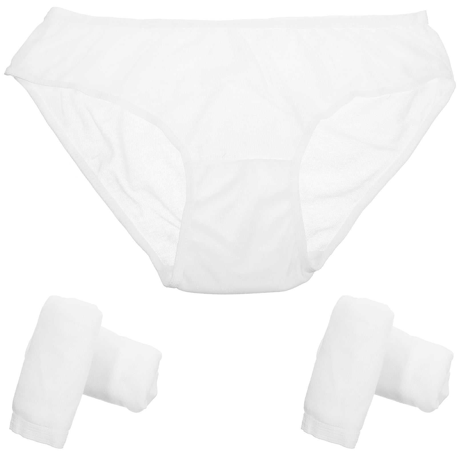 5 Pcs Mens Briefs Underwear Men Disposable Underwear Cotton Disposable Underwear Travel