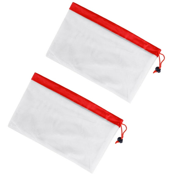 IMIKEYA Reusable Produce Bags Mesh Polyester Adults Grocery Shopping 5Pcs