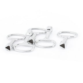5 Pcs Metal Triangle Socket Spanner Key for 9x8mm Triangular Panel Lock