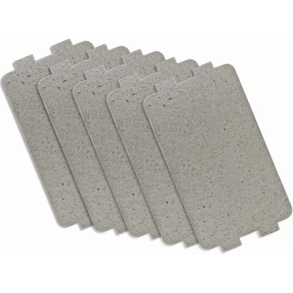 5 Pcs Microwave Oven Parts Waveguide Cover Universal Mica Sheet Repairing Part for Kitchen Home Office Restaurant (2 1/4 Inch X 4 3/5 Inch)
