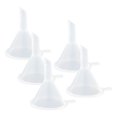 thumbnail image 1 of 5 Pcs Mini Funnel,Plastic Transparent Small Funnel,Tiny Funnels For Filling Small Bottles,1.57 Inch Small Funnel For Lab Bottles, Perfume, Powder,Oil, Kitchen Small Plastic Funnels,1.57x1.22 in, 1 of 8