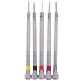 thumbnail image 1 of 5-Piece Mini Carbon Steel Slotted Screwdriver Set for Home Repair and Hand Tool Kit, 1 of 6