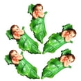 thumbnail image 1 of 5 Pcs Mini Toys Fairy Garden Figurines Miniature Flower Statue, 1 of 9