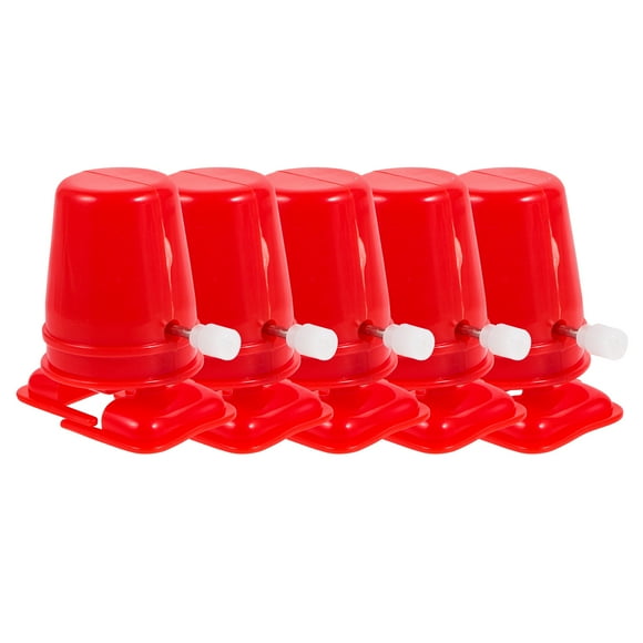 5 Pcs Miniature Clockwork Toy Robot Wind-up Color Walking Movement