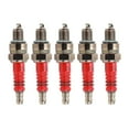 5 Pcs Motorcycle Spark Plug A7TC Racing Spark Plugs Replacement for GY6