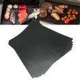 thumbnail image 1 of 5 Pcs Non-Stick Reusable Barbecue Bbq Grilling Cooking Baking Mat Sheet Us Stock, 1 of 4