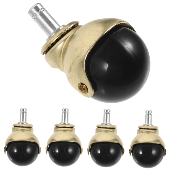 5 Pcs Office Chair Replacement Wheel Chaise Gaming Swivel Casters