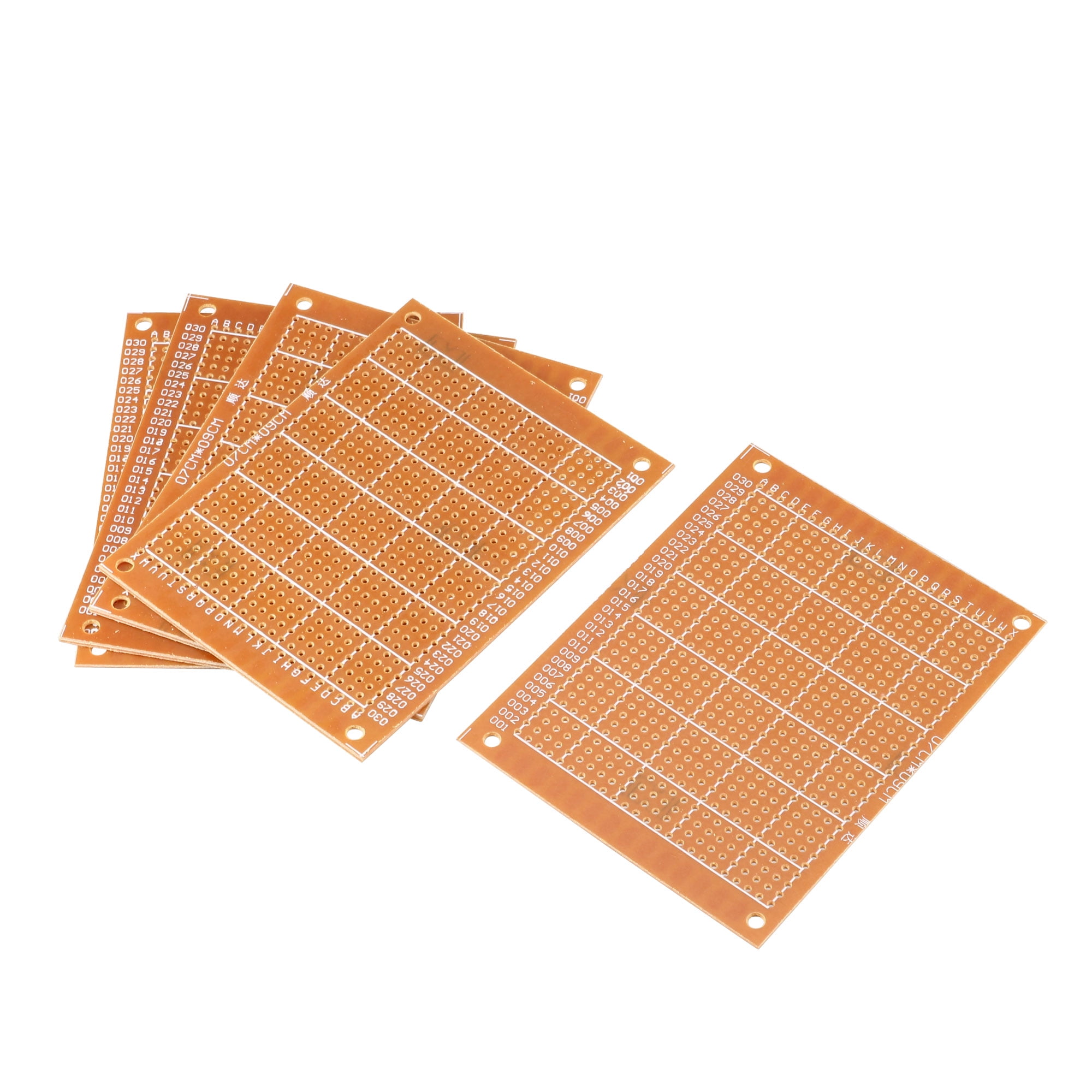 5 Pcs PCB Circuit Board Prototype Copper Stripboard 70mm x 90mm