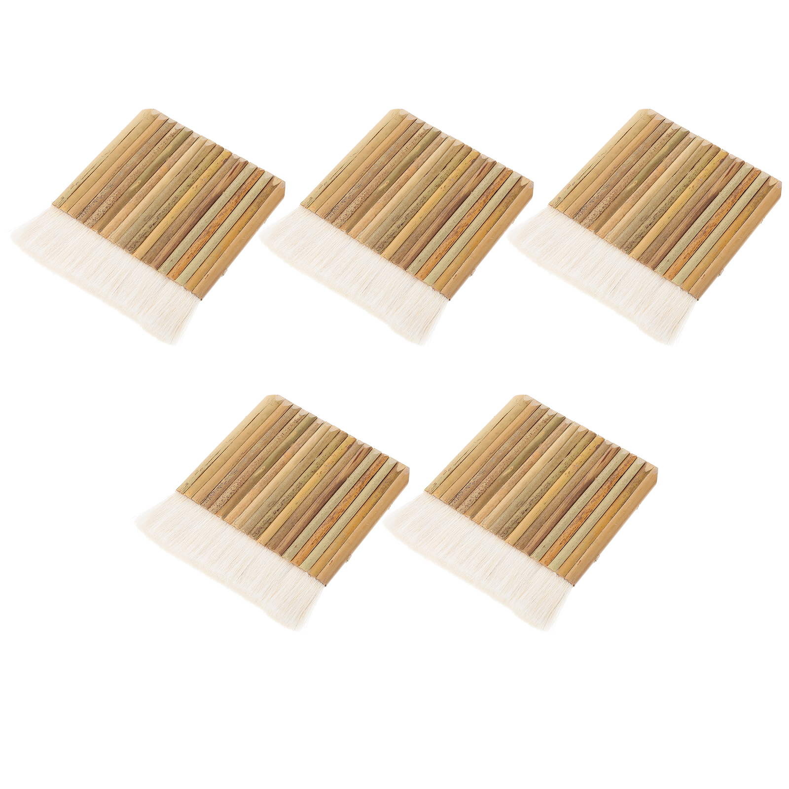 5 Pcs Paint Brush Blenders Chinese Pen Hair Hake Writing Toddler