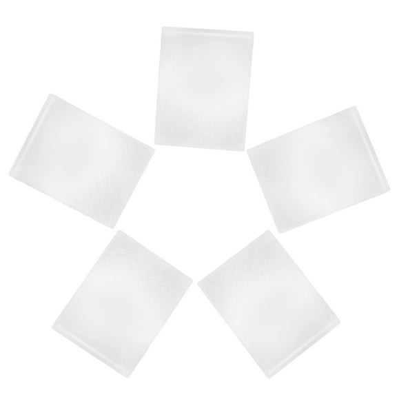 Worgeous Transparent Plastic Paint Tray Liners for Home Use Disposable and Easy to Switch Colors 5 Pieces