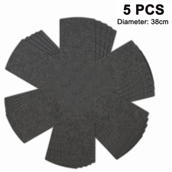 5 Pcs Pan Protectors 15 Inches Wide Stacking Pan Protector - Prevent Scratching, Separate and Protect Your Dishes