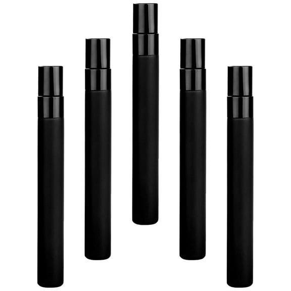 5 Pcs Perfume Bottle Glass Sprayer Bottles Travel Makeup Container Empty Fragrance Refillable