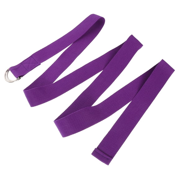 Set of 5 Yoga Straps for Daily Exercise, Non-Elastic Reusable Bands, Essential Yoga Accessories for Stretching and Flexibility