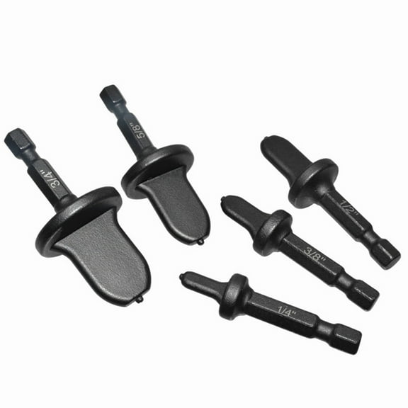 Copper Expander Tool Set for Home Use Made of Bearing Steel Black Color 5 Pieces