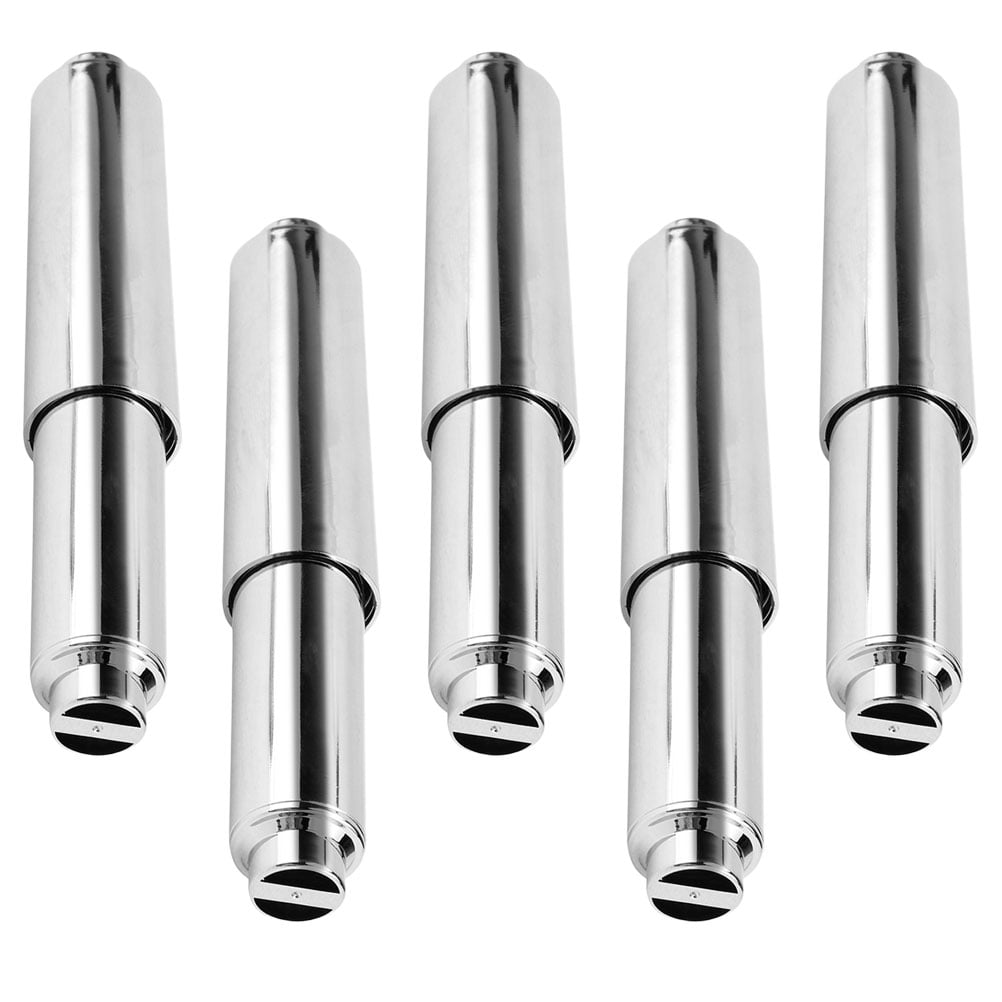 5 Pcs Plastic Drum Wall Mounted Paper Towel Holder Tissue Box Core Toilet Extender Roller Metal