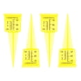 thumbnail image 1 of 5 Pcs Plastic Measuring Cup Sprinkler Gauge Outdoor Rain Lawn Tools Rainfall Test Tube, 1 of 1
