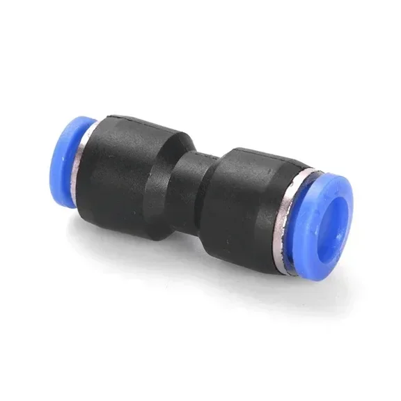 5Pcs Pneumatic Connectors, Plug-in Connectors, Air Connectors. Plastic Material