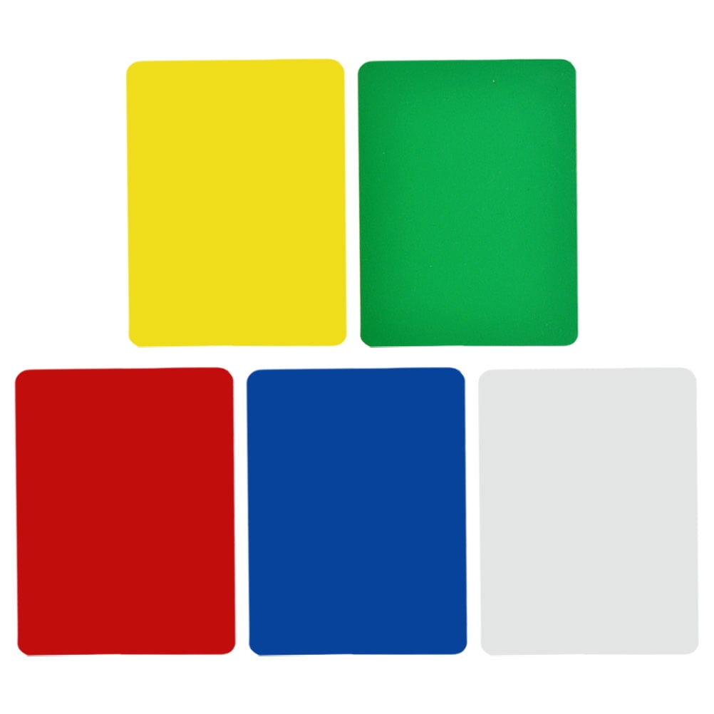 5 Pcs Poker Cutting Cards Playing Time Thehandy Gaming Desk Desktop