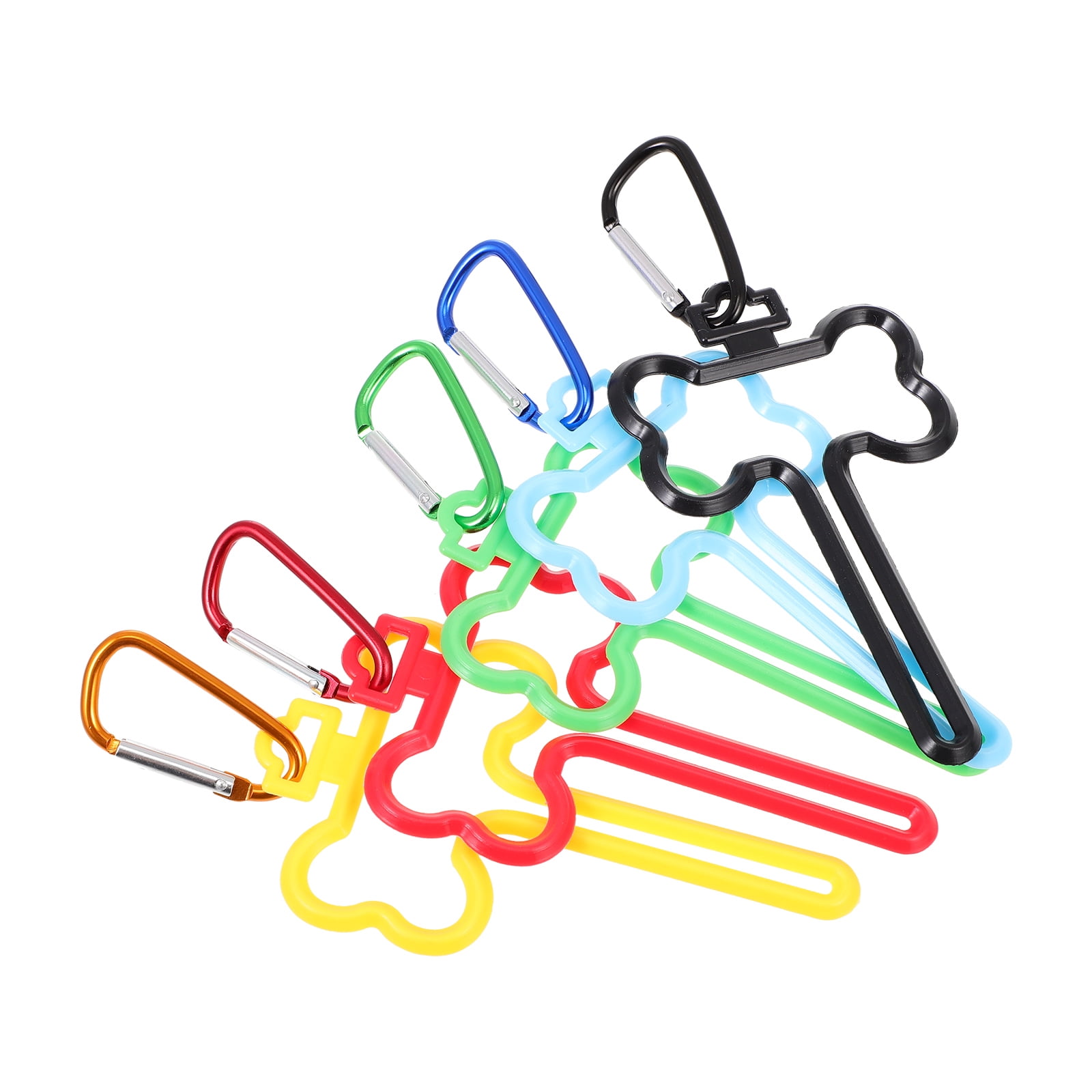 5 Pcs Poop Bag Holder Refuse Pet Trash Pouch Clamps Waste Dispenser