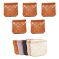 thumbnail image 1 of 5 Pcs Portable Snap Pouch, 2025 New Closure Organizer Makeup Bag, No Zipper Snap Closure Pouch, 1 of 7