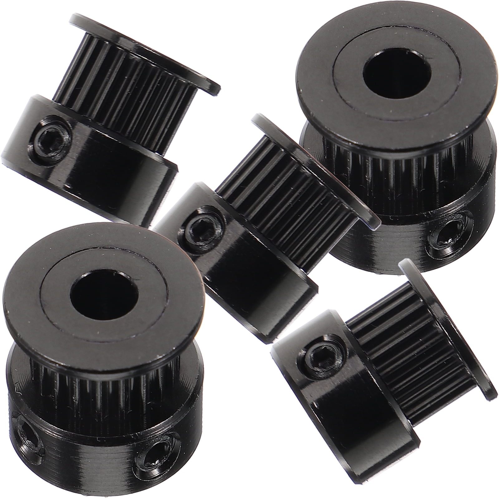 5 Pcs Printer Pulley Timing Belt Idler Wheel for 3D Mechanical Pulleys