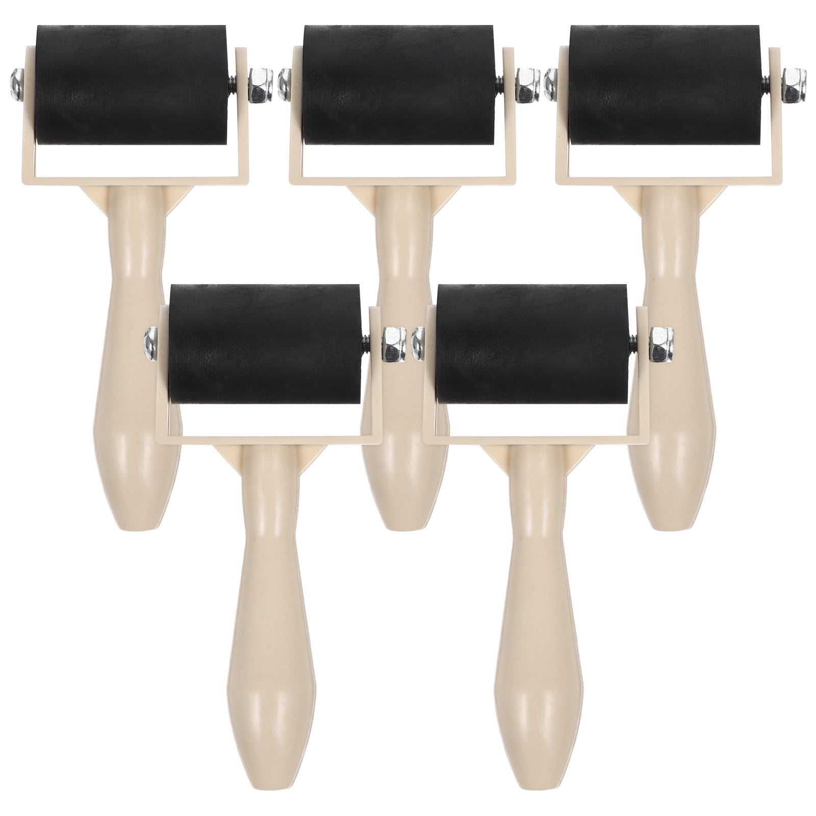 5 Pcs Printmaking Rubber Roller Brayer Printmaking Rollers Painting