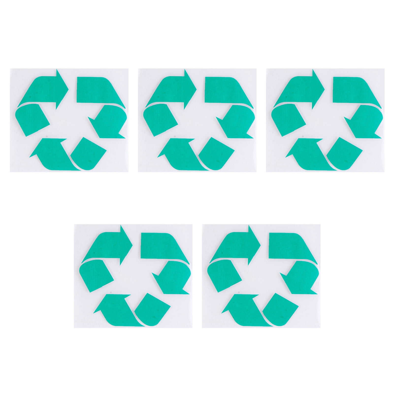 5 Pcs Recycle Stickers Trash Bin Labels Premium SelfAdhesive