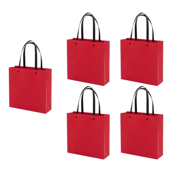 5pcs New Year Portable Pouch Present Pouch New Year Gift Pouch for Party