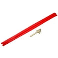 thumbnail image 1 of 5 Pcs Red Plastic Welding Rods 9.5mm x 500mm PE Flat Ribbon Welding Strip with Smoothing Tools (0.4inch x 20inch), 1 of 5