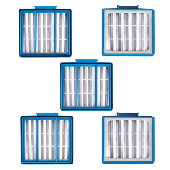 5 Pcs Replacement HEPA Filter Compatible for ION Robot Fit for IQ Robot R101AE RV1001AE UR1005AE