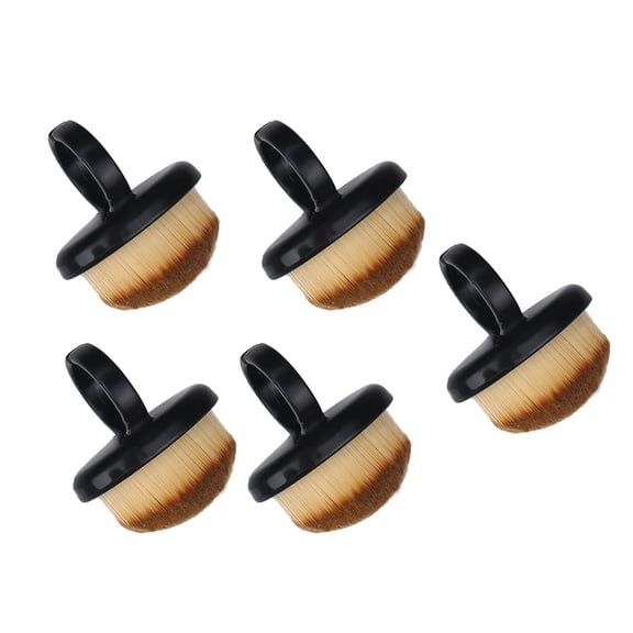5 Pcs Rings Shaped Nails Duster Brush Nails Dust Brush Nails Art Dust Powder Remover Brush Nails Rings Dust Brush