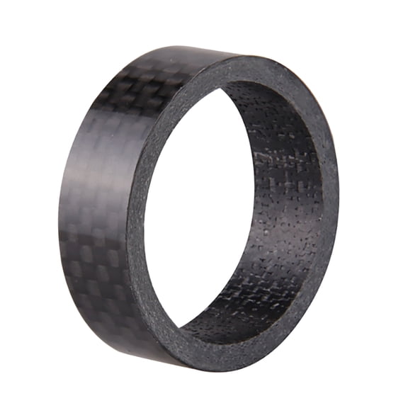 5 Pcs Road Bicycles Headset Washer Bike Stem Headset Spacers Carbon Fiber Bike Fork Washer Bicycles Accessories