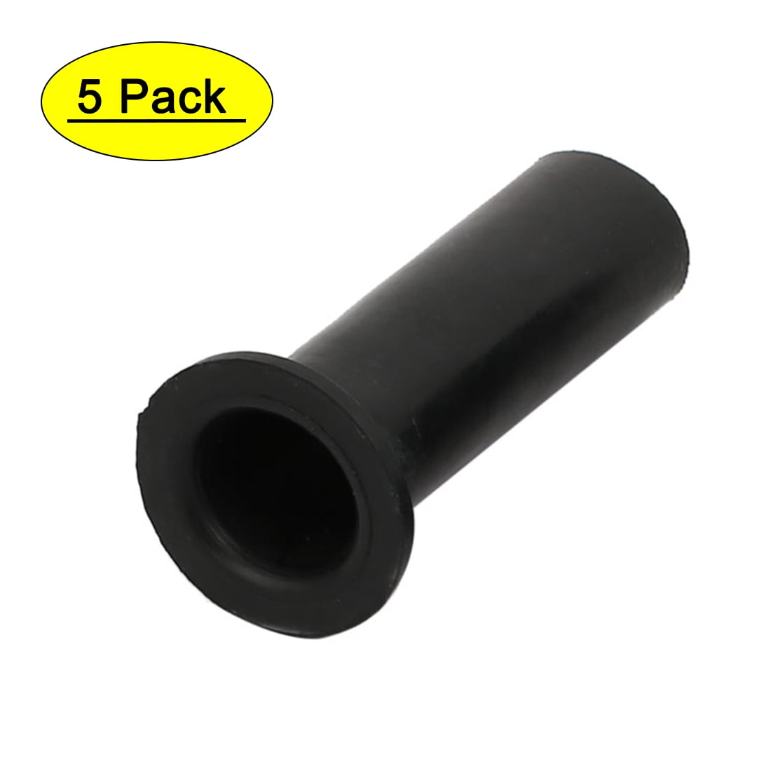 5 Pcs Rubber Strain Relief Cord Boot Protector Cable Sleeve Hose 55mm