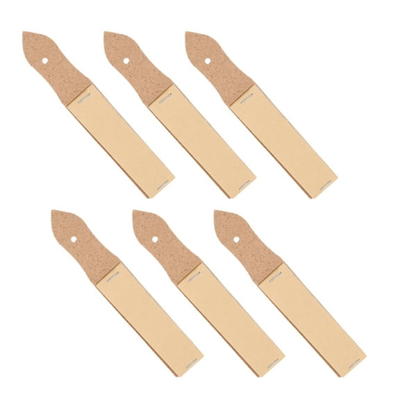 5 Pcs Sandpaper Block for Drawing Blue Pencil Sharpener Beige