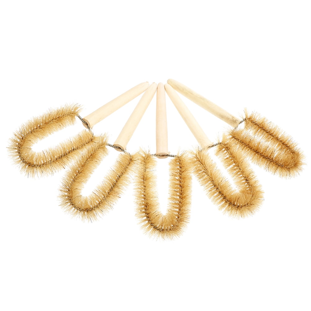 5 Pcs Scientific Laboratory Cleaning Brushes Bottle Cup Experiment