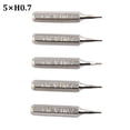 thumbnail image 1 of 5 Pcs Screwdriver Bit H4×28mm Small H0.7 H0.9 H1.5 H2 H3 H4 Screwdriver Head 4mm Hex Shank For Hand Repair Tool, 1 of 2