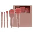 thumbnail image 1 of 5 Pcs/Set Cosmetic Brush Full Face Makeup Brush Set Eyeshadow Brush Concealer Brush Travel Brush Set with Storage Case, 1 of 18