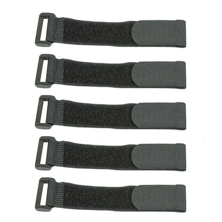 5 Pcs/Set Hook and Looped Straps Nylon Fastening Straps Cable Tie for Home