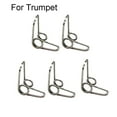 5 Pcs Set Iron Trumpet Trombone Alto Horn Valve Spring Water Key Spring
