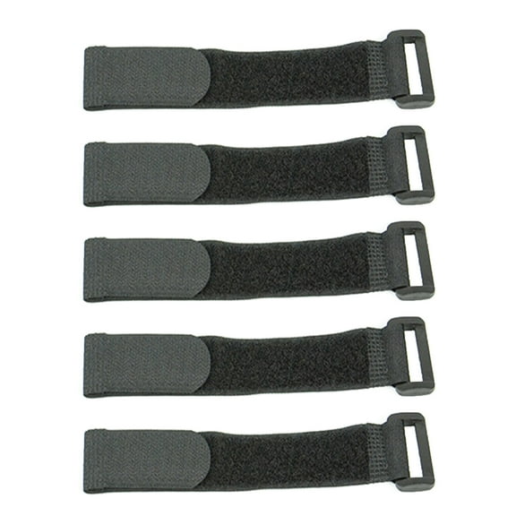 5 Pcs/Set Nylon Fastening Straps Convenient Hook and Looped Straps Reusable Bicycles Handlebars Tape Cable Tie for Home