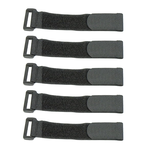 5 Pcs/Set Nylon Fastening Straps Convenient Hook and Looped Straps Reusable Bicycles Handlebars Tape Cable Tie for Home