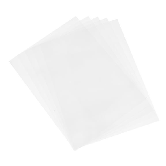 5 Pcs Shrink Plastic Sheets, 8x12 Inch Shrink Films Paper Transparent