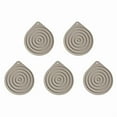 thumbnail image 1 of 5 Pcs Silicone Microwave Plate Warmers, Non-Slip Food Warming Mats for Oven, Hot Pan Cooking, 1 of 7