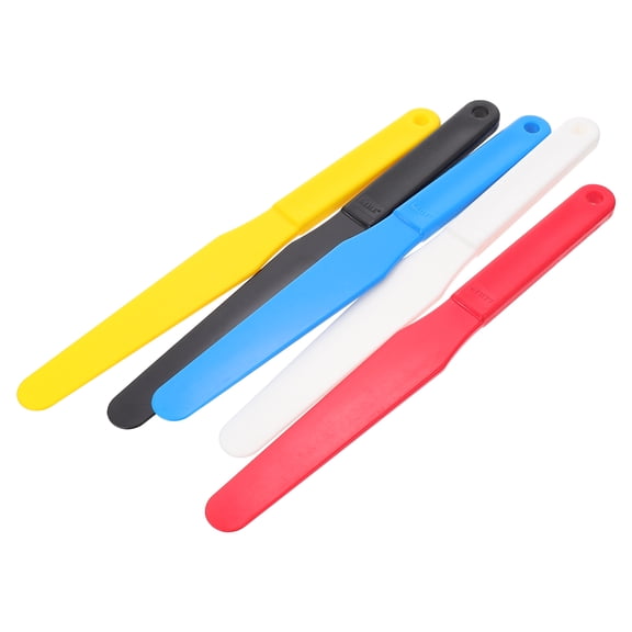 5pcs Drawing Color Mixing Spatulas Painting Scrapers Art Supplies Random Colors